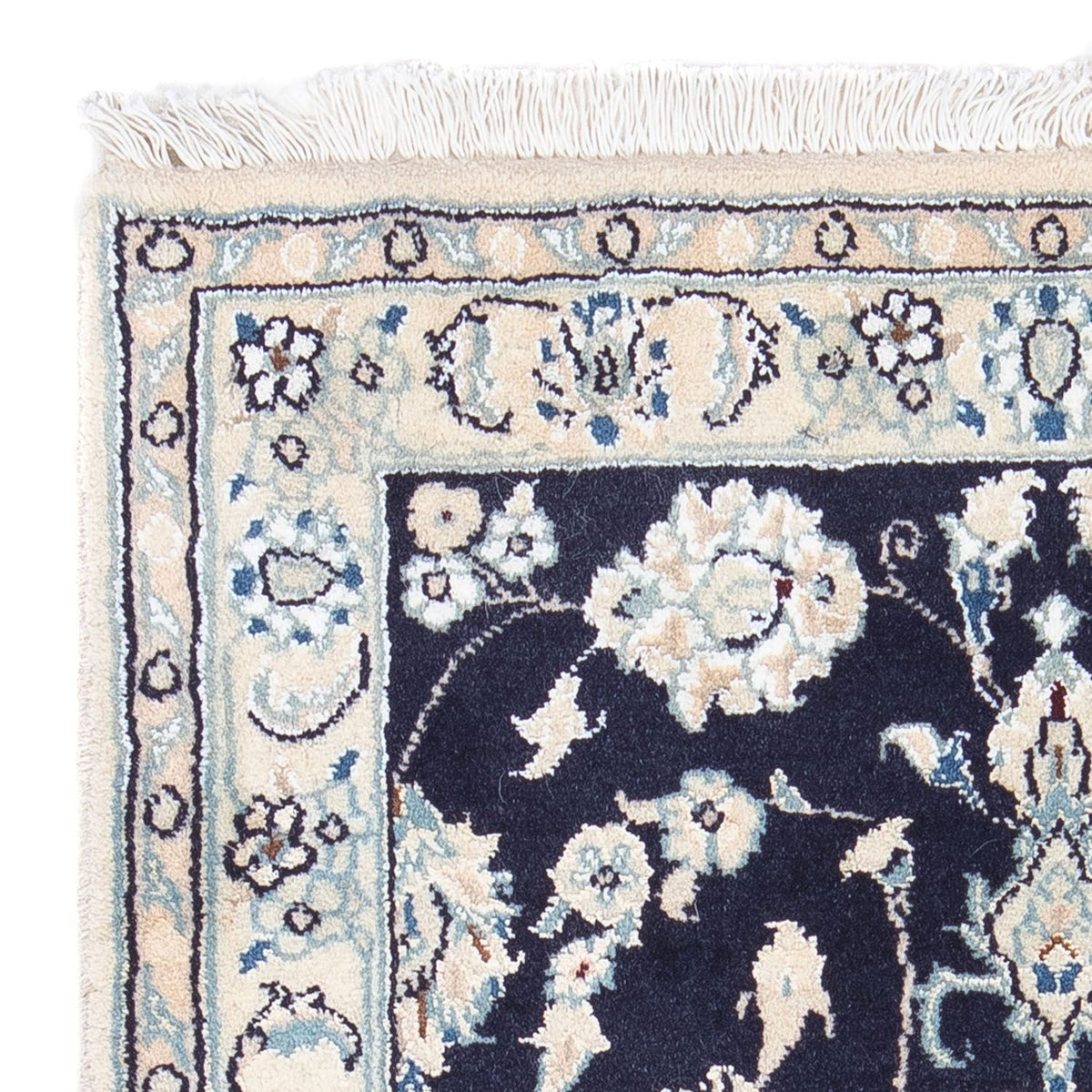 Tappeto Persero - Nain - 85 x 55 cm - blu scuro