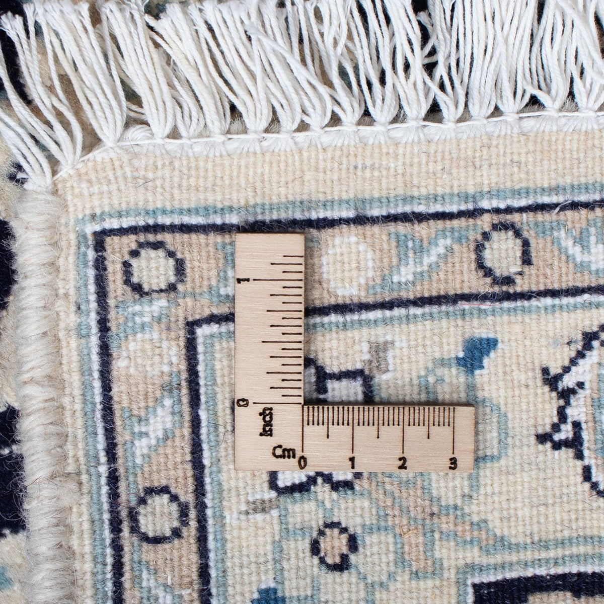 Tappeto Persero - Nain - 85 x 55 cm - blu scuro