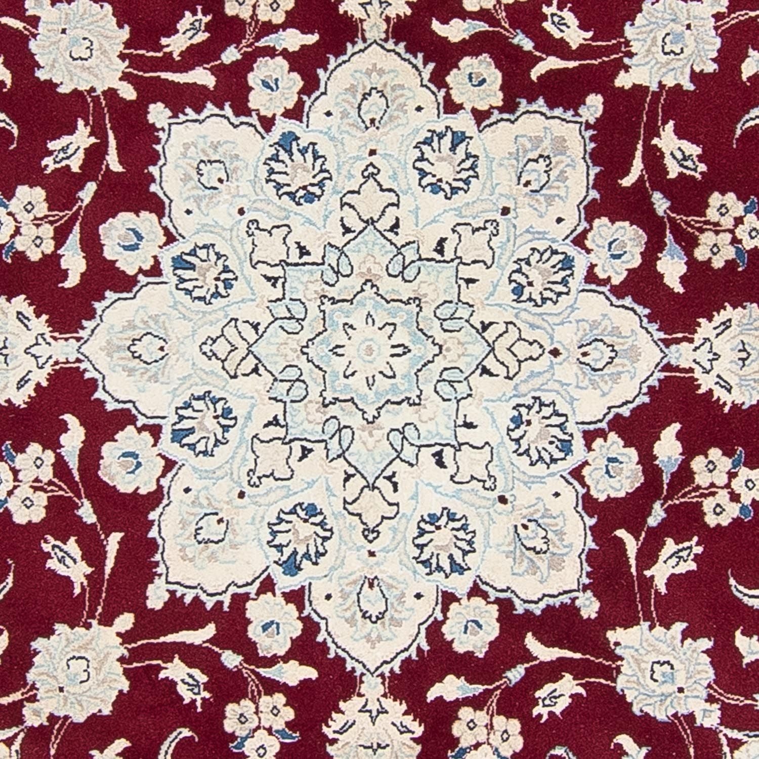 Tappeto Persero - Nain rotondo  - 250 x 250 cm - rosso scuro
