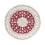 Tappeto Persero - Nain rotondo  - 245 x 245 cm - rosso scuro