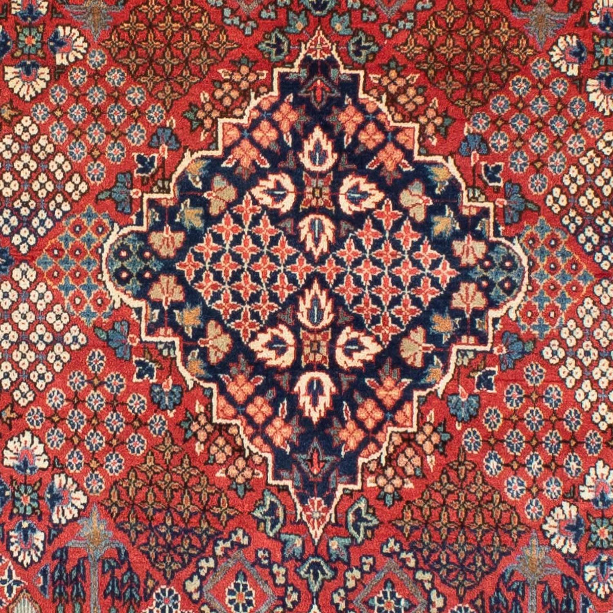 Tappeto Persero - Keshan - 206 x 132 cm - marrone