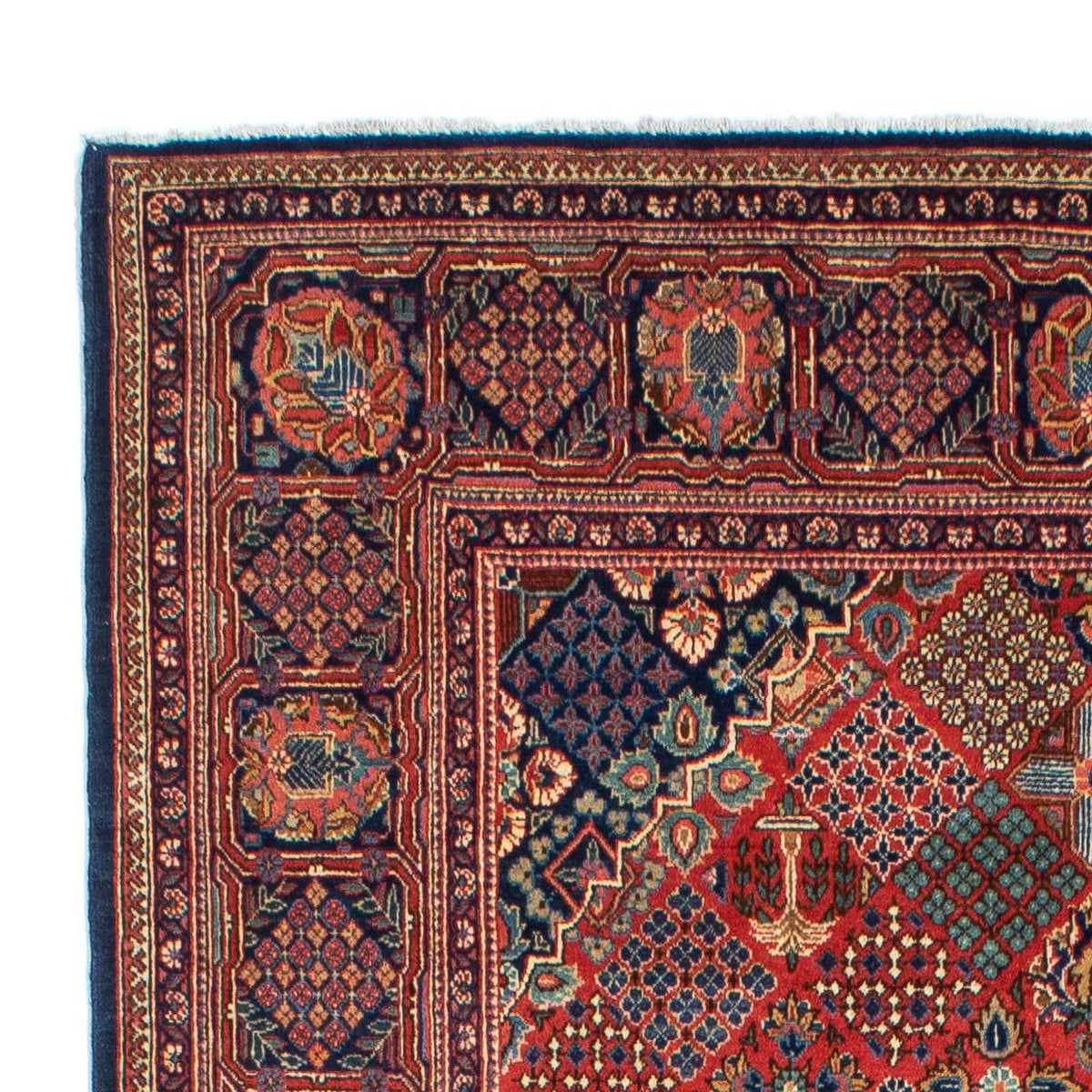 Tappeto Persero - Keshan - 206 x 132 cm - marrone