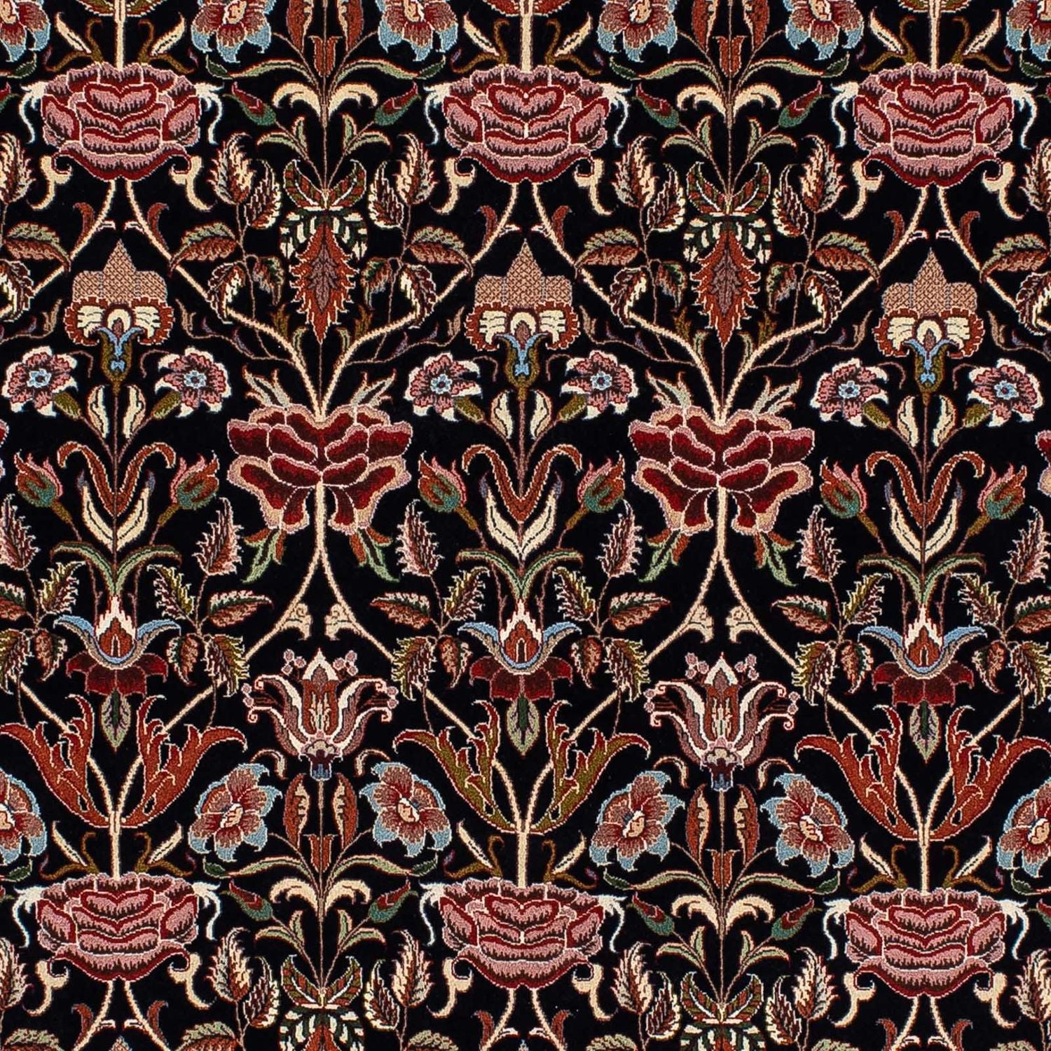 Tappeto Persero - Ghom - 210 x 132 cm - blu scuro