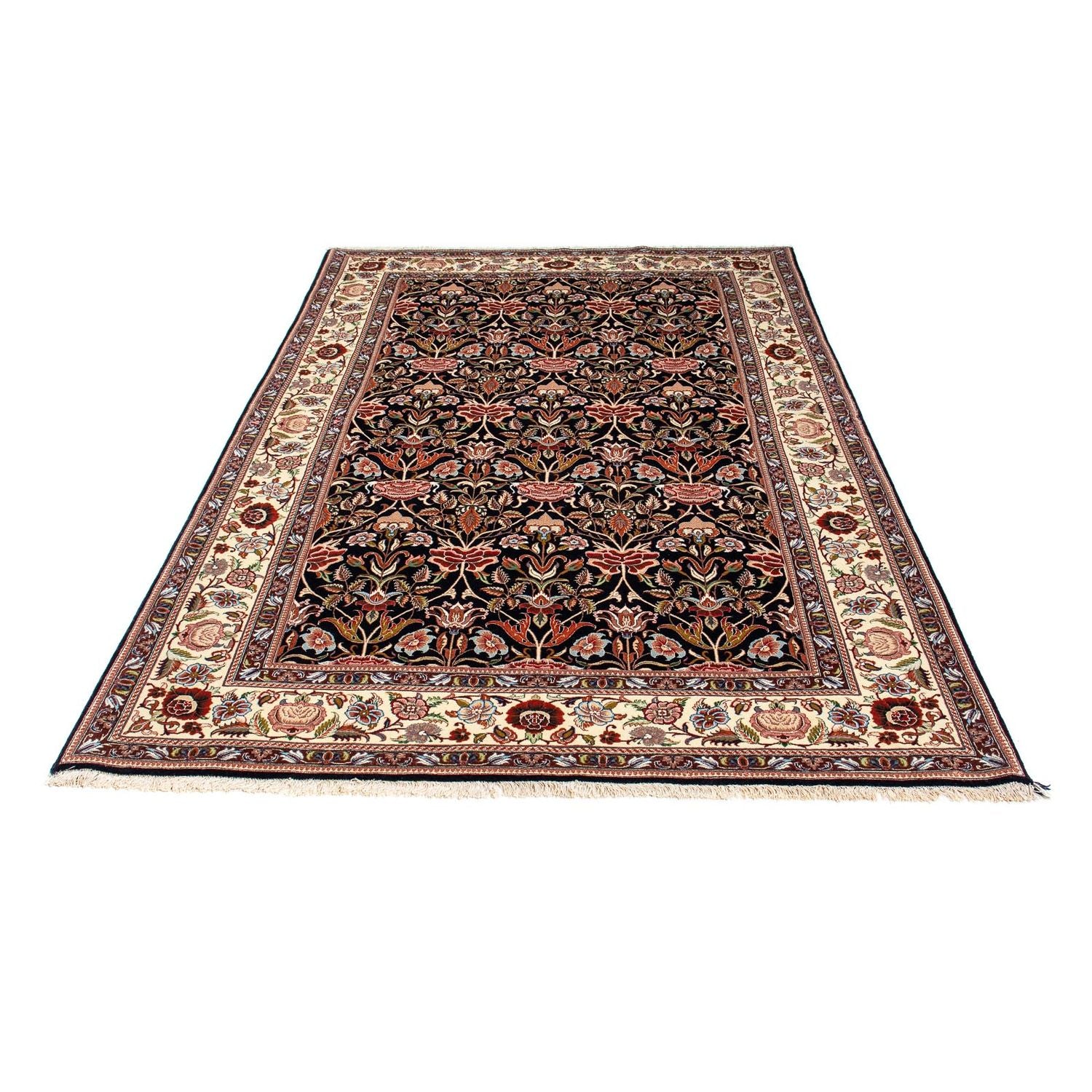 Tappeto Persero - Ghom - 210 x 132 cm - blu scuro