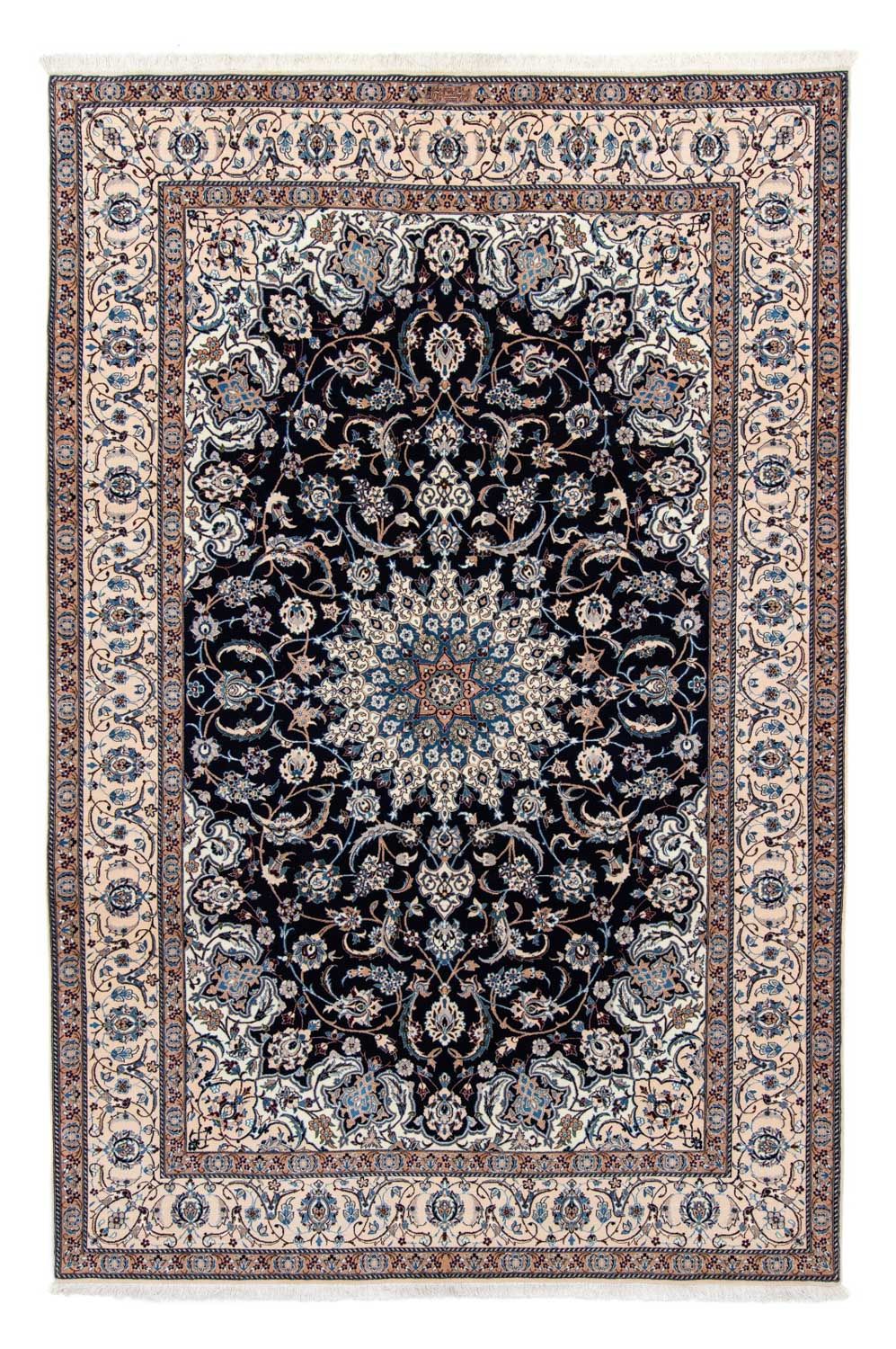 Tappeto Persero - Nain - Reale - 302 x 203 cm - nero
