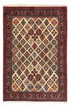 Meymeh Tappeto 112x158cm - Tappeto persiano - Rettangolo / Beige / 112 x 158 cm Rettangolo