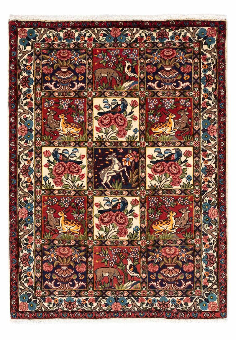 Tappeto Persero - Nomade - 154 x 106 cm - rosso scuro