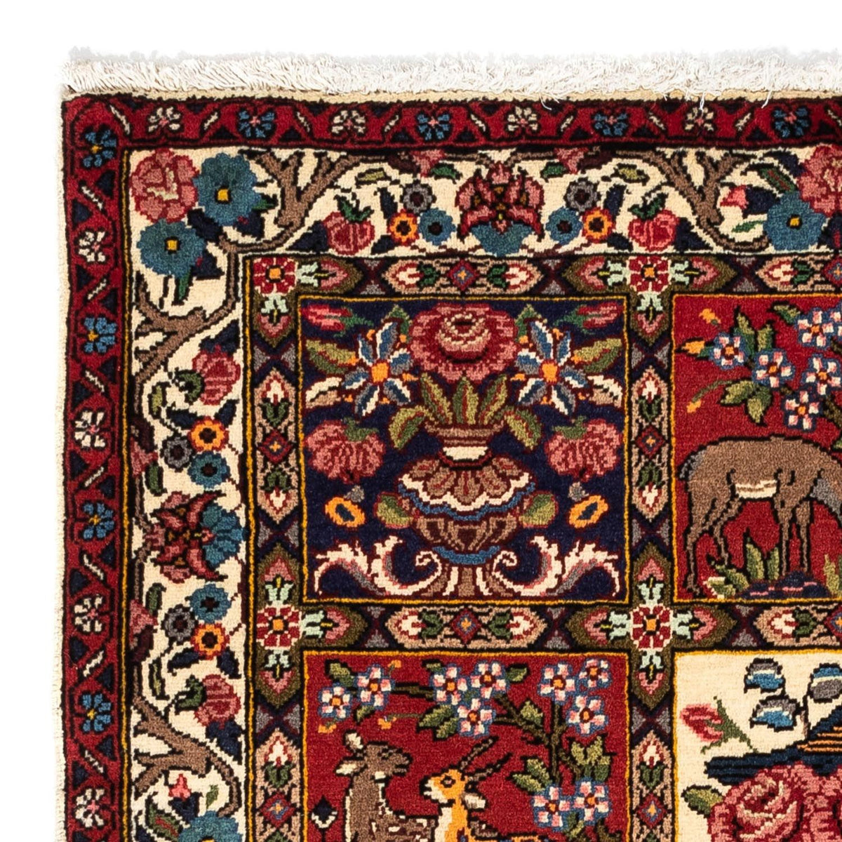 Tappeto Persero - Nomade - 154 x 106 cm - rosso scuro