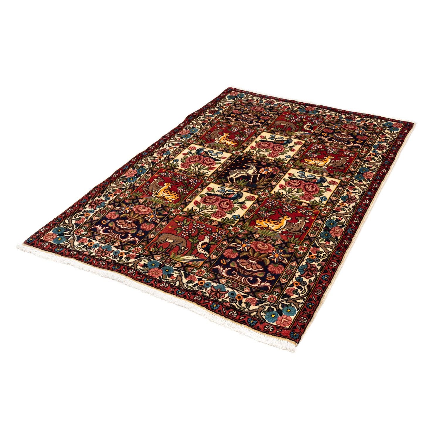 Tappeto Persero - Nomade - 154 x 106 cm - rosso scuro