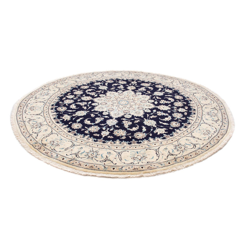 Tappeto Persero - Nain rotondo  - 243 x 243 cm - blu scuro