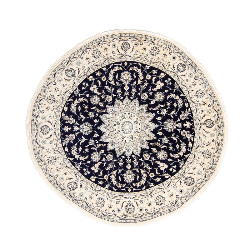 Tappeto Persero - Nain rotondo  - 243 x 243 cm - blu scuro