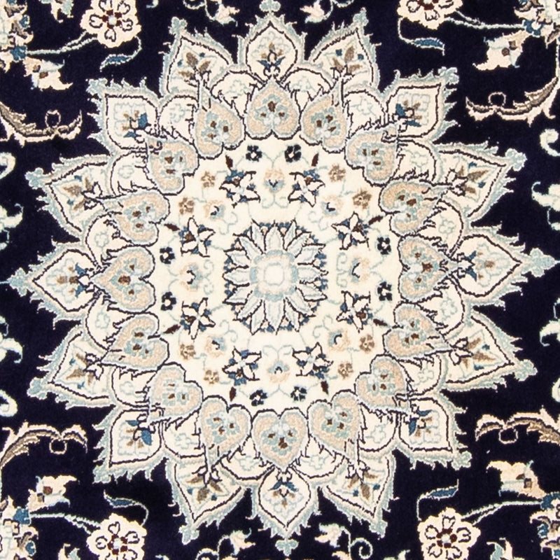Tappeto Persero - Nain rotondo  - 243 x 243 cm - blu scuro