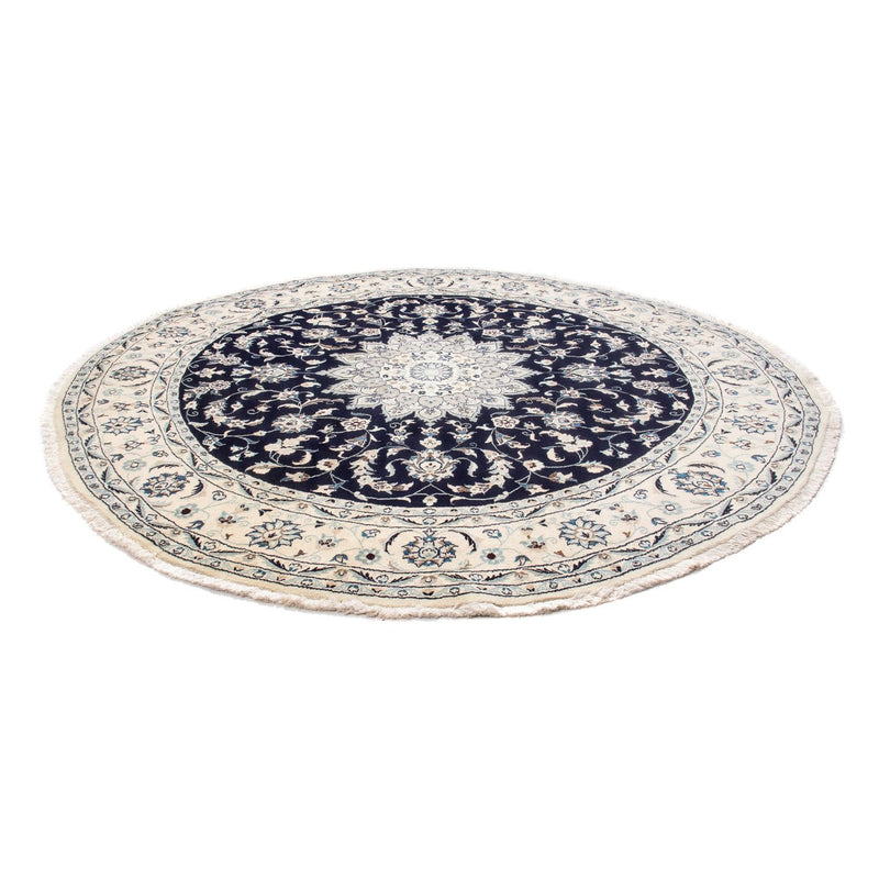 Tappeto Persero - Nain rotondo  - 243 x 243 cm - blu scuro