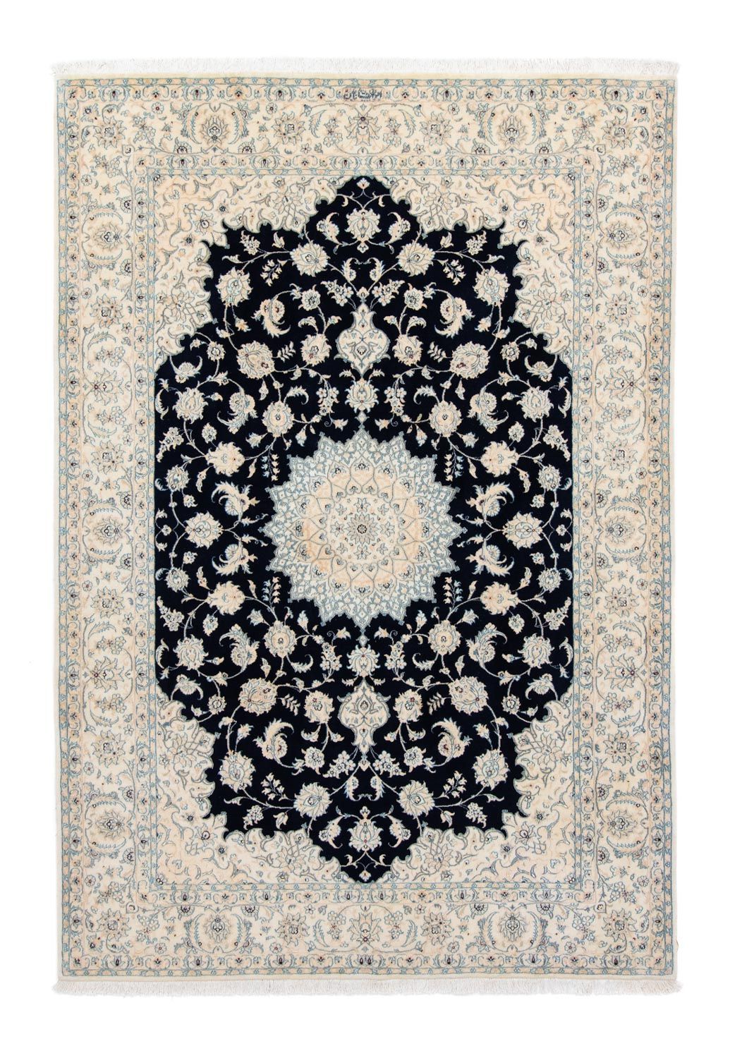 Tappeto Persero - Nain - Reale - 298 x 205 cm - nero