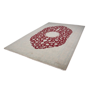 Tappeto Persero - Nain - Reale - 290 x 197 cm - rosso scuro