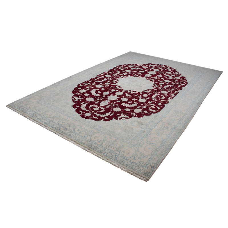 Tappeto Persero - Nain - Reale - 293 x 200 cm - rosso scuro