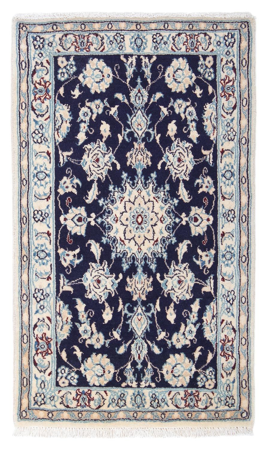 Tappeto Persero - Nain - Reale - 94 x 56 cm - blu scuro