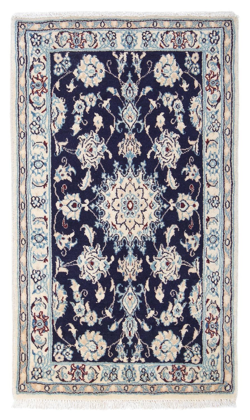 Tappeto Persero - Nain - Reale - 94 x 56 cm - blu scuro