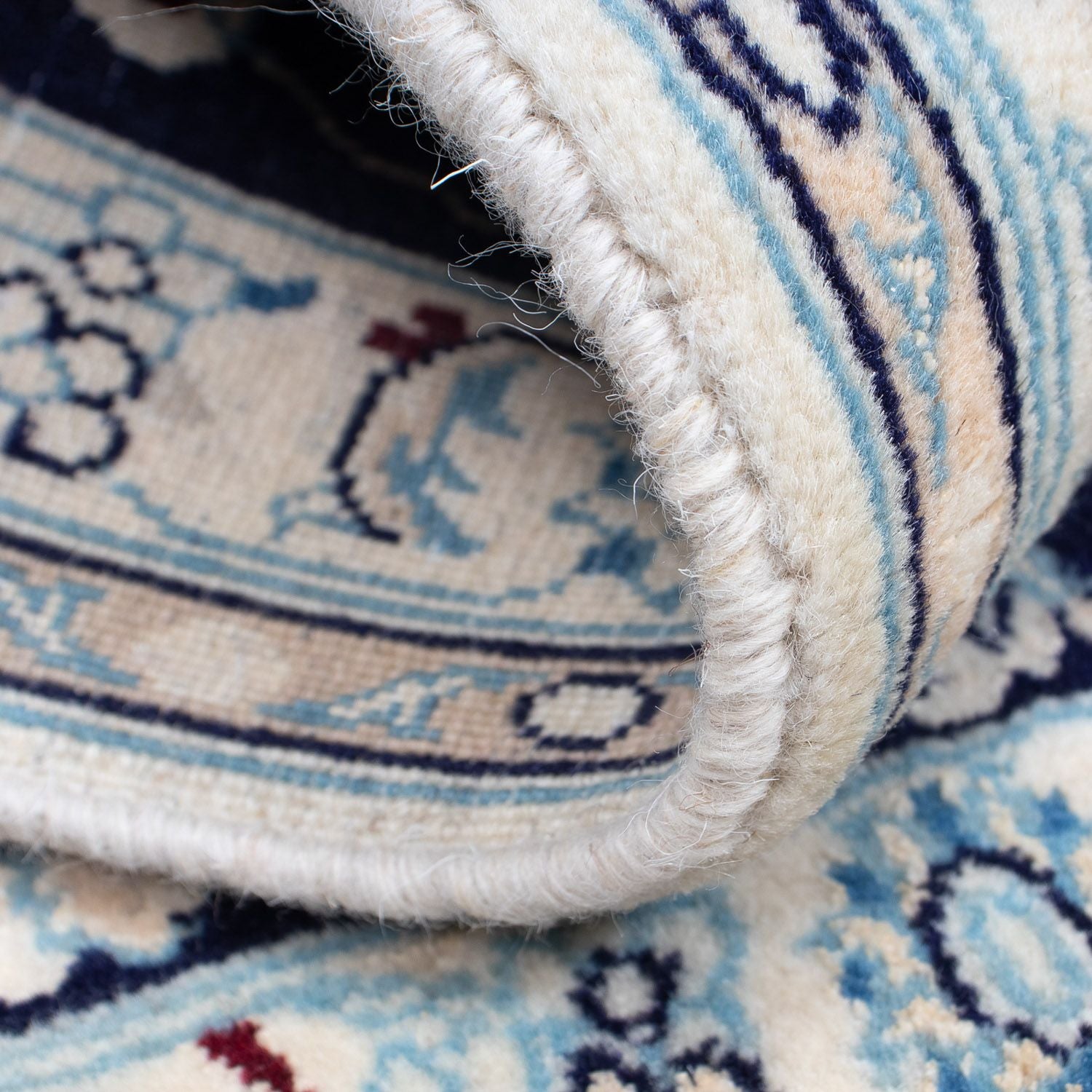 Tappeto Persero - Nain - Reale - 94 x 56 cm - blu scuro