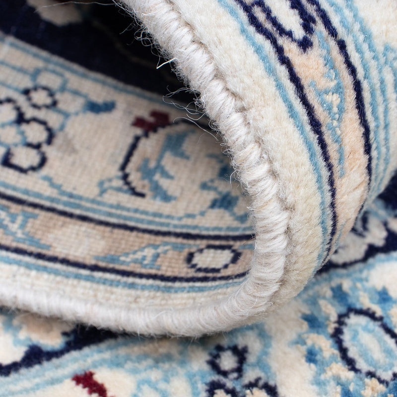 Tappeto Persero - Nain - Reale - 94 x 56 cm - blu scuro