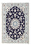 Tappeto Persero - Nain - Reale - 86 x 57 cm - blu scuro