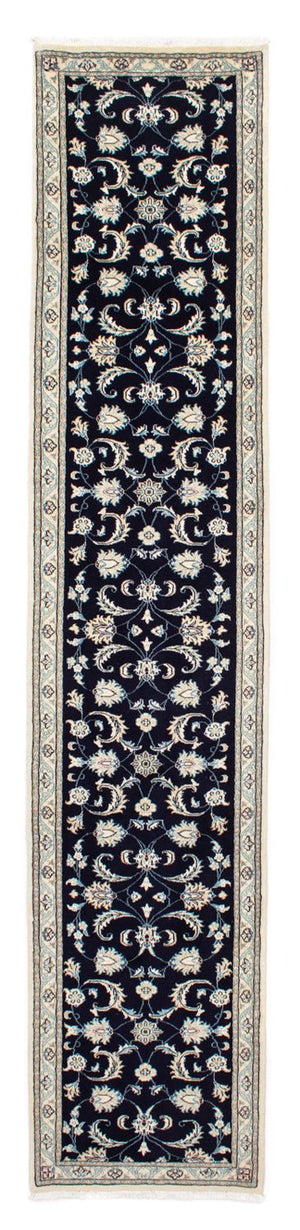 Tappeto corsia Tappeto Persero - Nain - 400 x 77 cm - blu scuro
