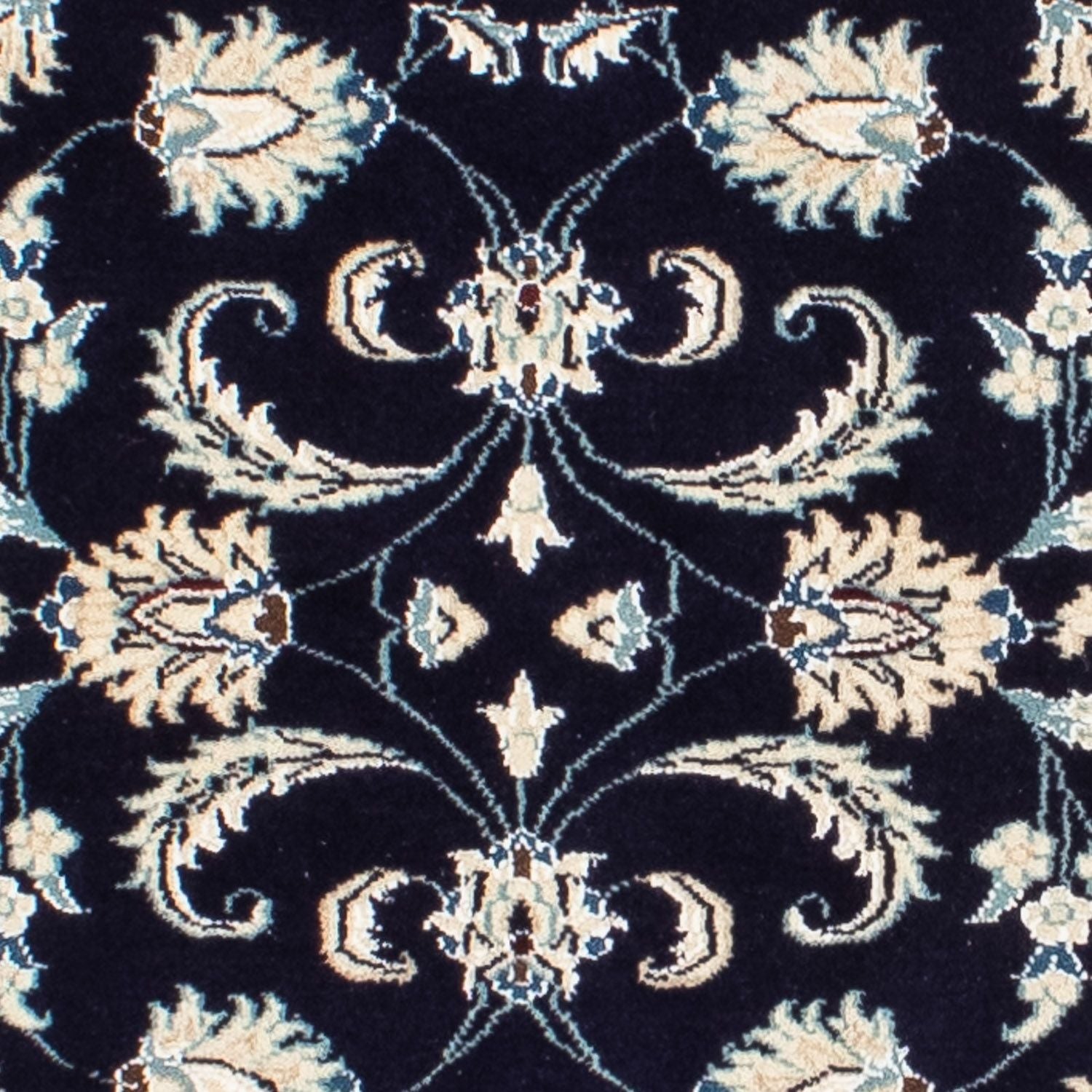 Tappeto corsia Tappeto Persero - Nain - 400 x 77 cm - blu scuro