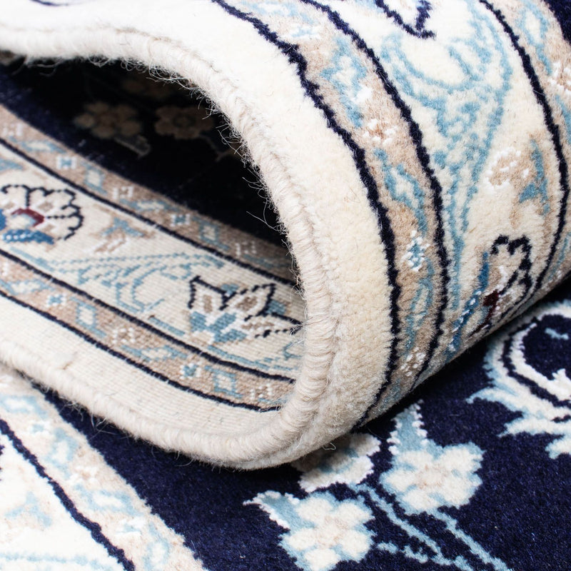 Tappeto corsia Tappeto Persero - Nain - 400 x 77 cm - blu scuro