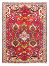 Shiraz Tappeto 104x150cm - Tappeto persiano - Rettangolo / Rosso scuro / 104 x 150 cm Rettangolo