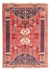 Shiraz Tappeto 118x158cm - Tappeto persiano - Rettangolo / Rosso chiaro / 118 x 158 cm Rettangolo
