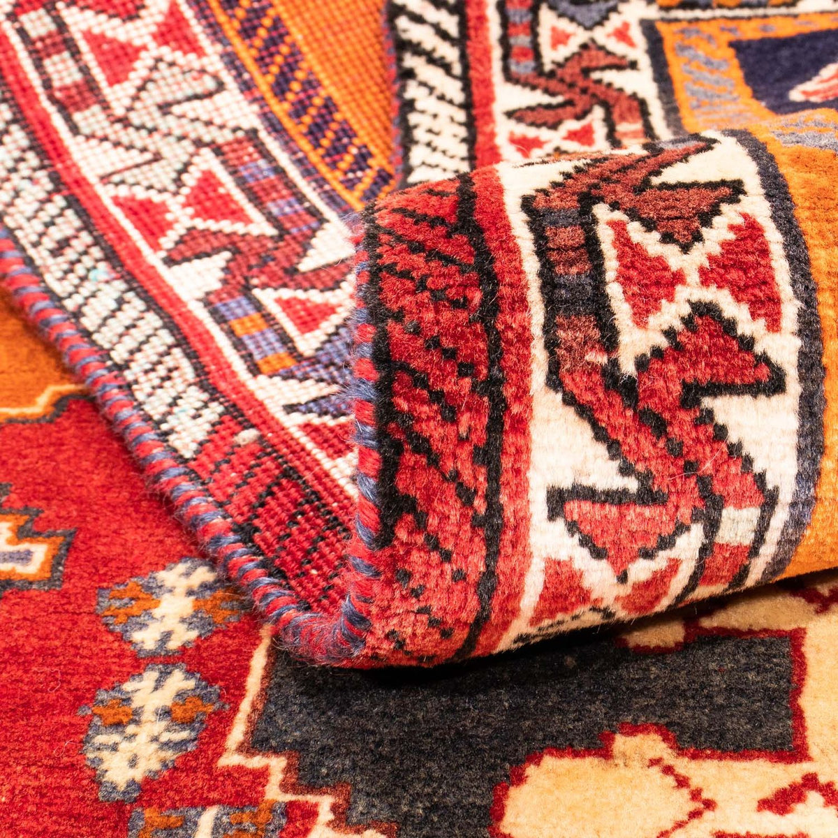 Tappeto corsia Tappeto Persero - Nomade - 180 x 80 cm - rosso scuro