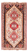 Shiraz Tappeto 85x160cm - Tappeto persiano - Rettangolo / Beige / 85 x 160 cm Rettangolo