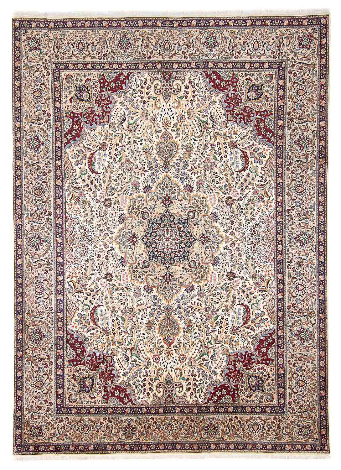 Tappeto Persero - Tabriz - Reale - 392 x 303 cm - beige