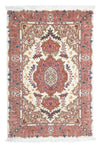 Tabriz - 50 Raj Tappeto 58x89cm - Tappeto persiano - Rettangolo / Beige / 58 x 89 cm Rettangolo