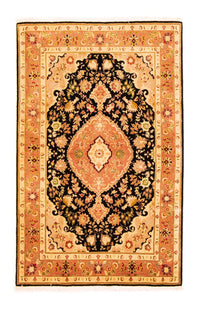 Tappeto Persero - Tabriz - Reale - 160 x 100 cm - nero