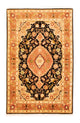 Tabriz - 50 Raj Tappeto 160x100cm - Tappeto persiano