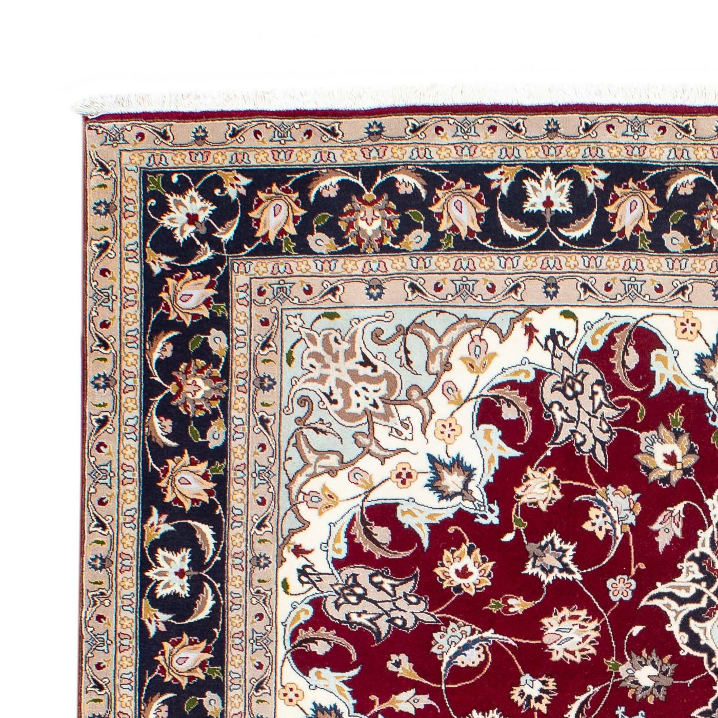 Tabriz - 50 Raj Tappeto 195x153cm - Tappeto persiano