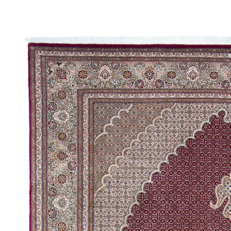 Tappeto Persero - Tabriz - 303 x 204 cm - rosso scuro