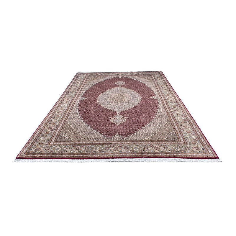 Tappeto Persero - Tabriz - 303 x 204 cm - rosso scuro