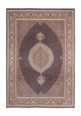 Tappeto Persero - Tabriz - 295 x 203 cm - blu scuro