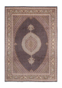 Tappeto Persero - Tabriz - 295 x 203 cm - blu scuro