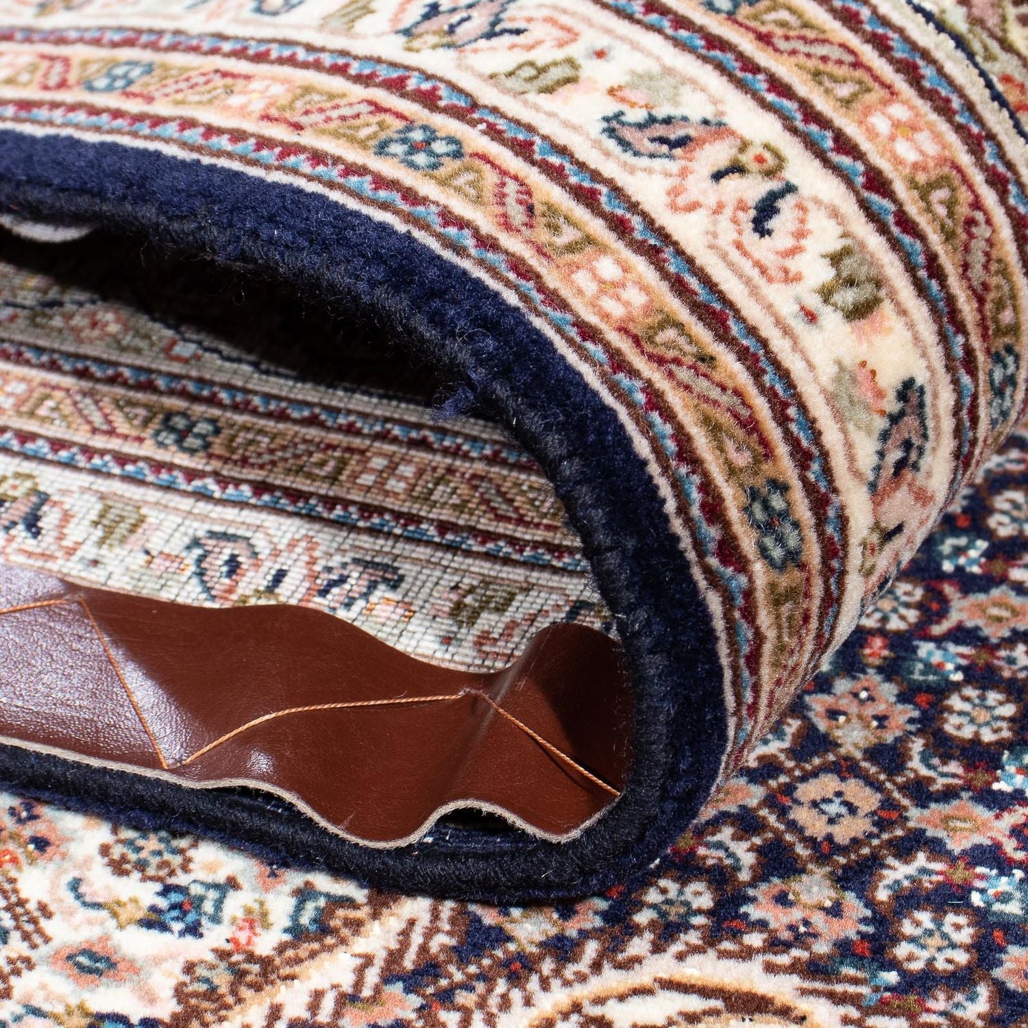 Tappeto Persero - Tabriz - 295 x 203 cm - blu scuro