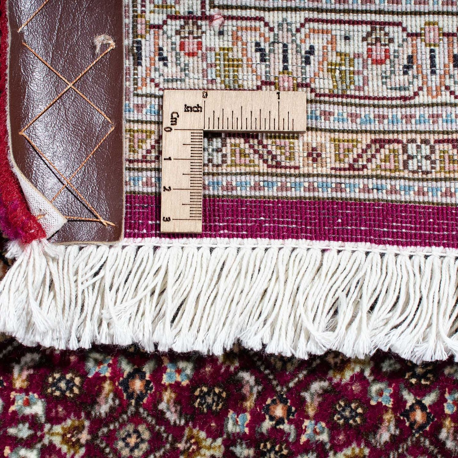 Tappeto Persero - Tabriz - 308 x 204 cm - rosso scuro