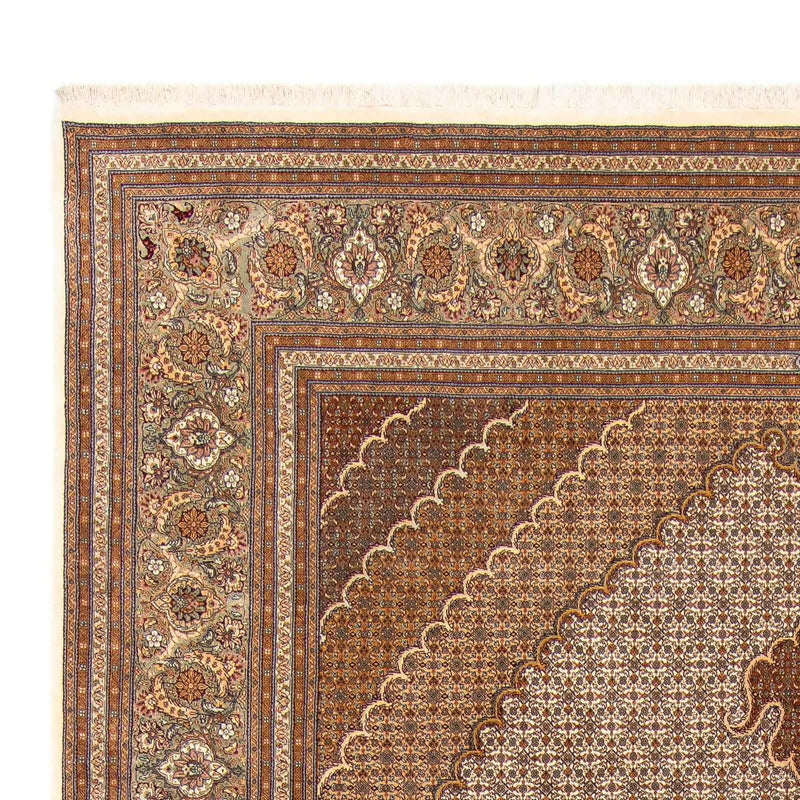 Tappeto Persero - Tabriz - 363 x 250 cm - marrone chiaro