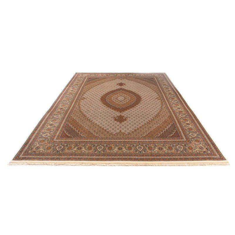 Tappeto Persero - Tabriz - 363 x 250 cm - marrone chiaro