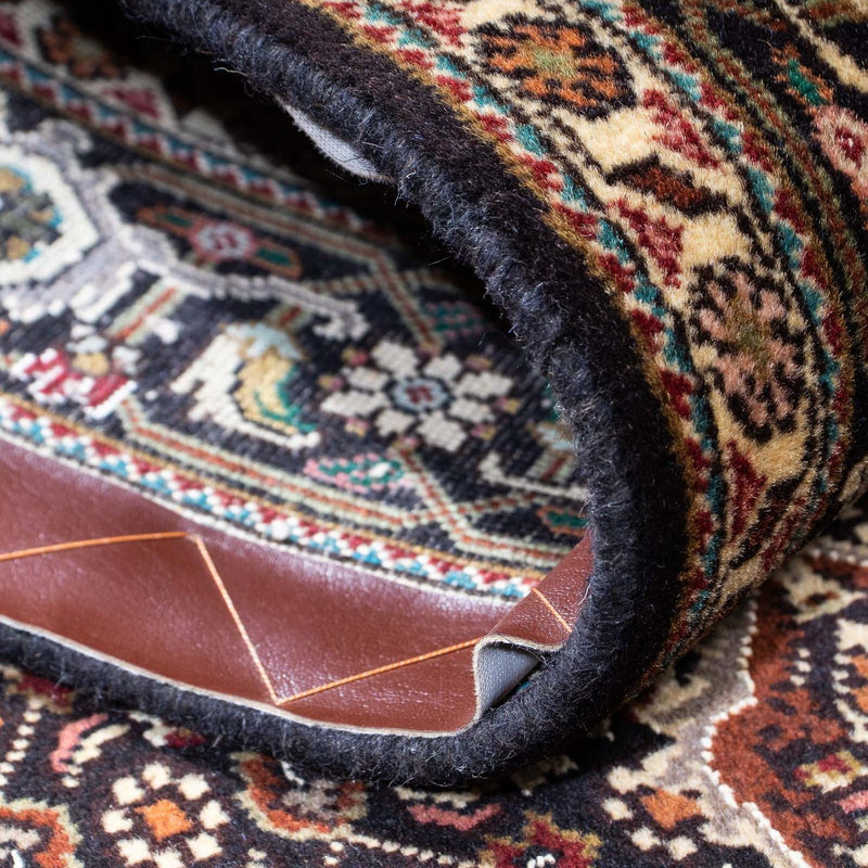 Tappeto corsia Tappeto Persero - Tabriz - 201 x 77 cm - blu scuro