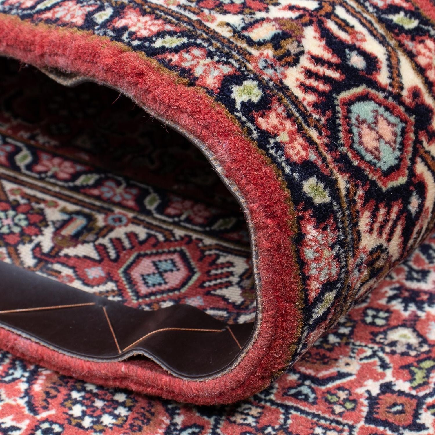 Tappeto corsia Tappeto Persero - Bidjar - 400 x 88 cm - rosso chiaro