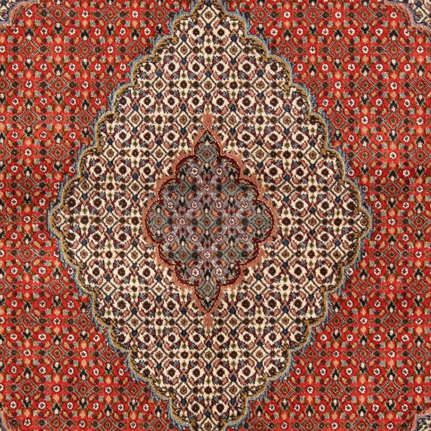 Tappeto Persero - Tabriz - 200 x 150 cm - rosso scuro