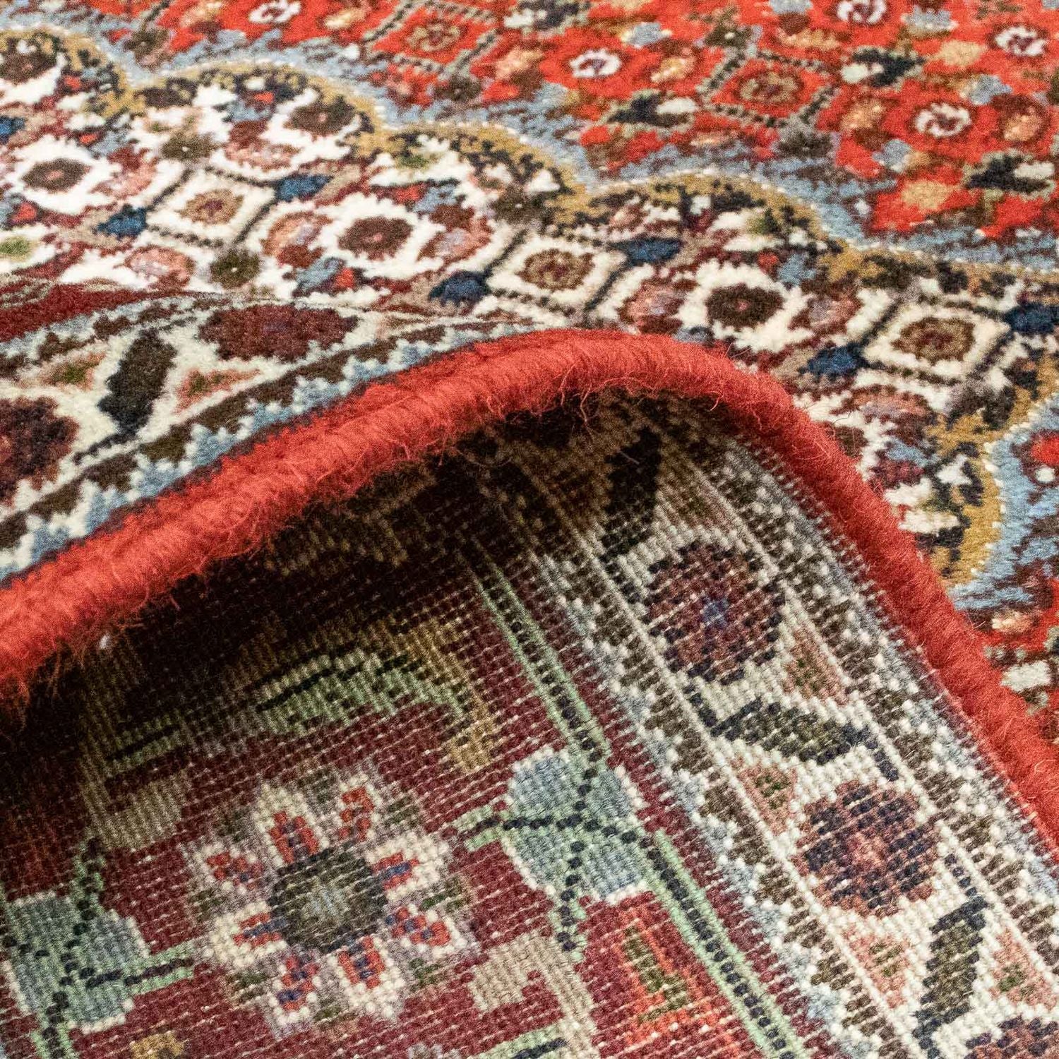 Tappeto Persero - Tabriz - 200 x 150 cm - rosso scuro