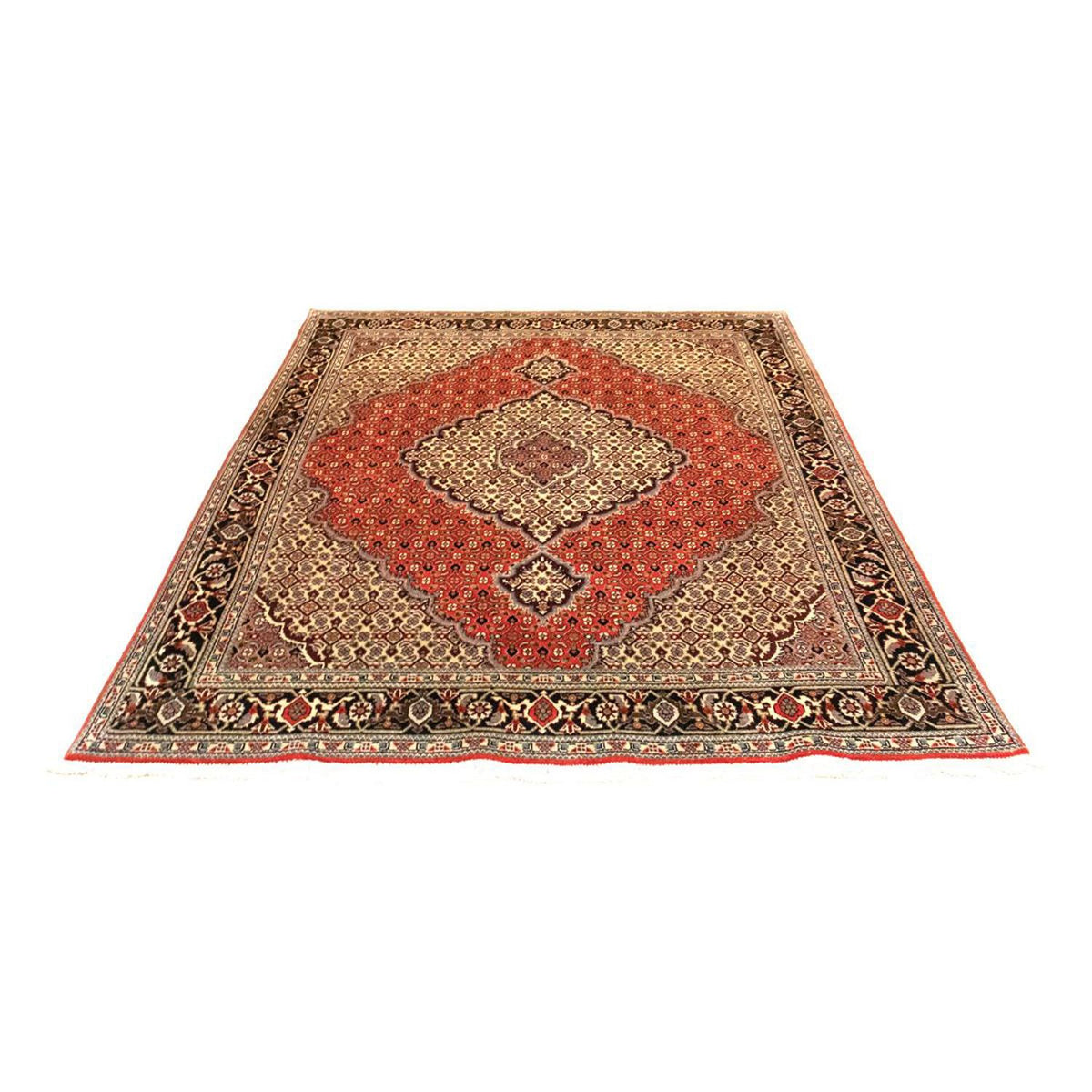 Tappeto Persero - Tabriz - Reale - 197 x 148 cm - ruggine